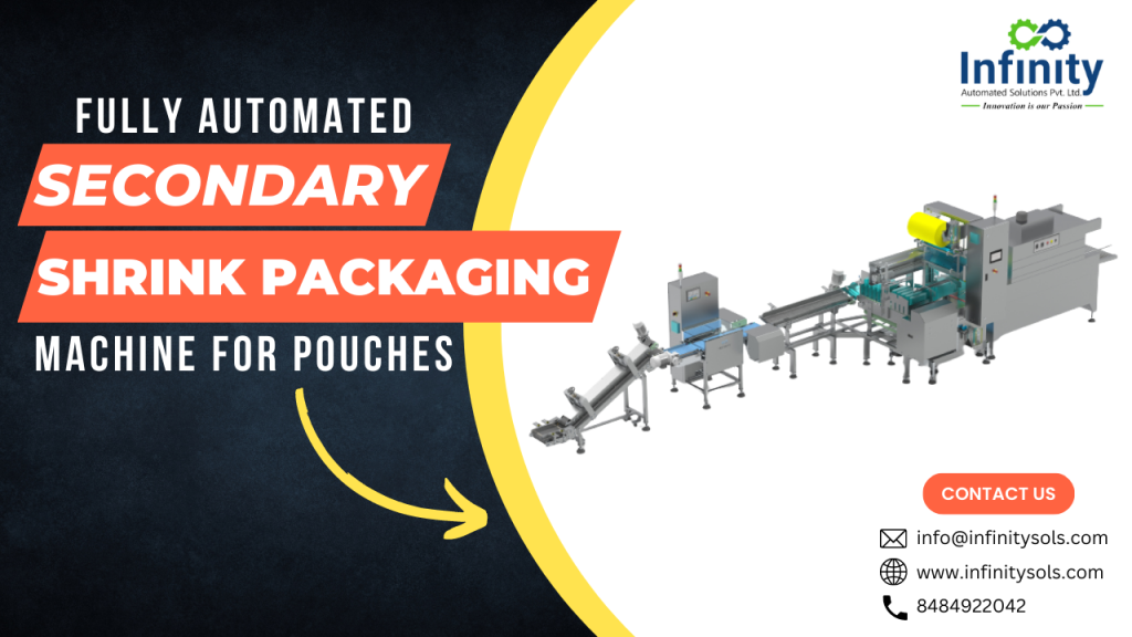 Automatic Secondary Shrink Packaging Solution for Pouches